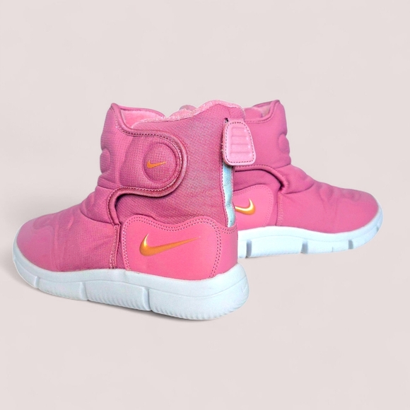 Nike Novice Pink Preschool Snow Boots Cozy Warm Waterproof Winter Footwear - Picture 3 of 12